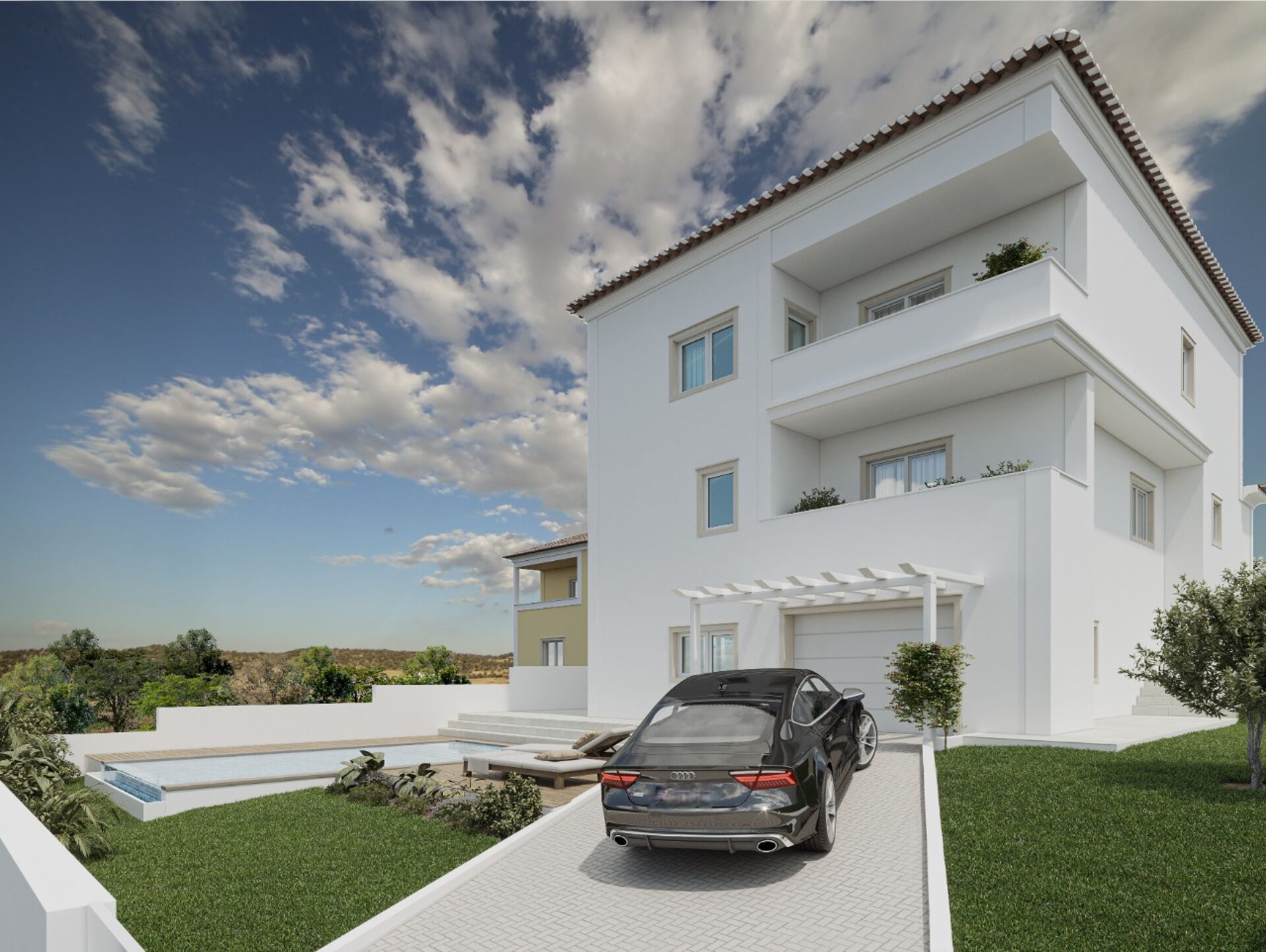 Moradia Isolada T5 com piscina na Venda do Pinheiro