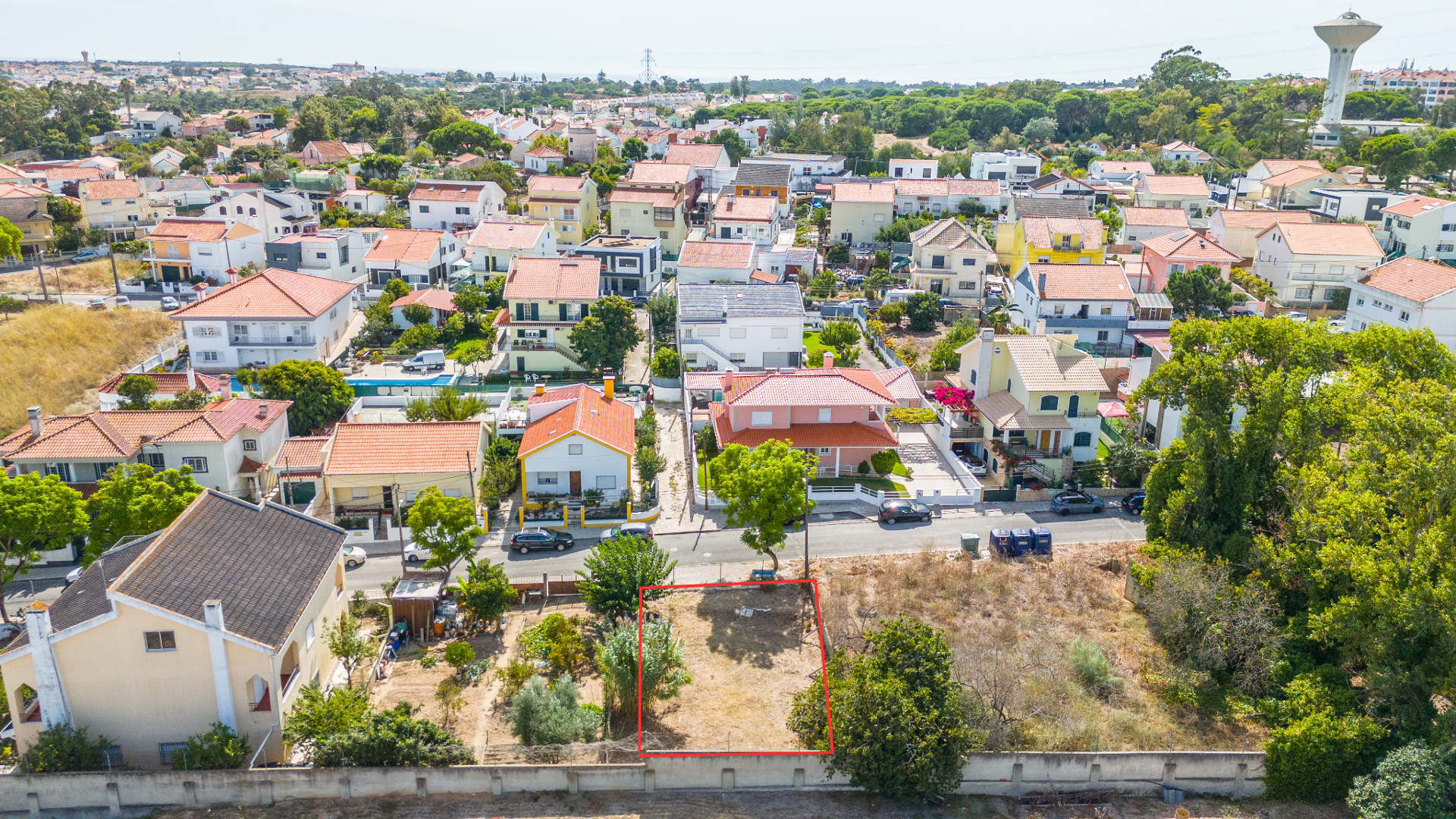 Terreno com Projeto Moradia T4 Centro Sobreda, Quinta do Lagar 