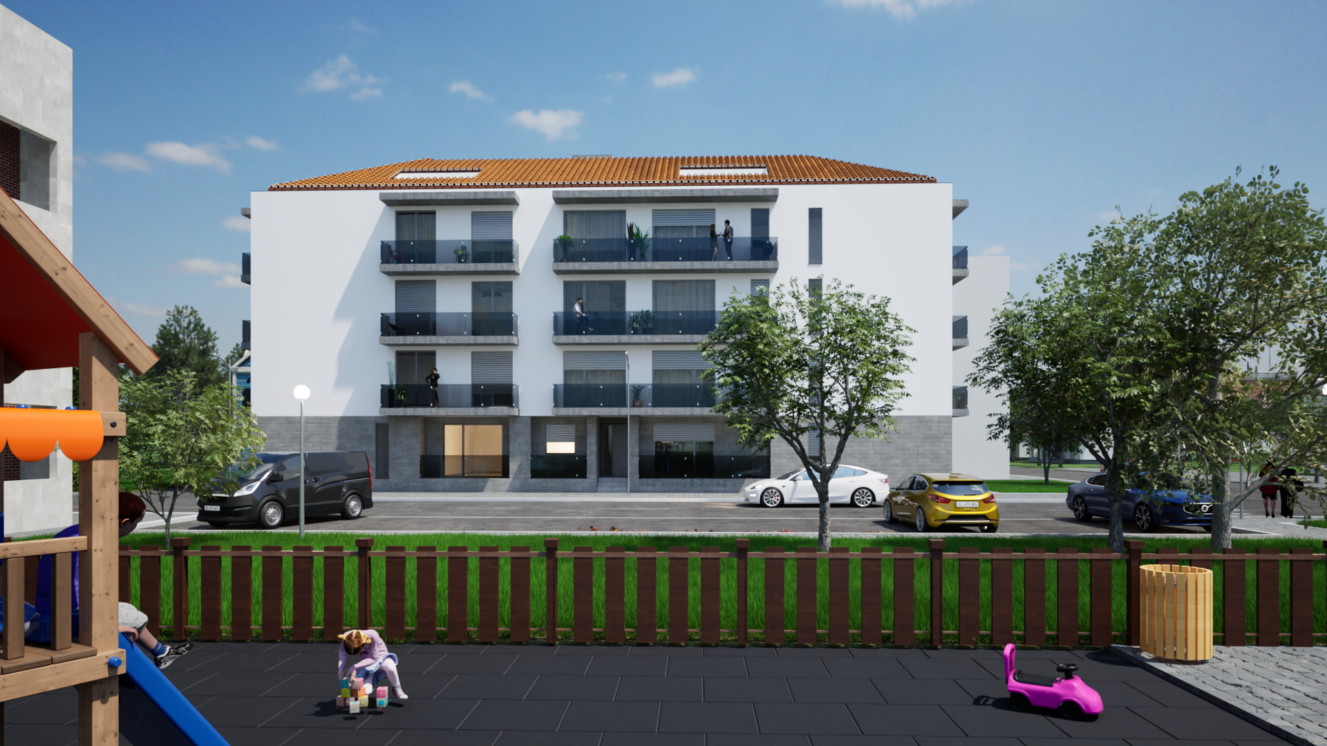 Apartamento T3 em construção - Localização Privilegiada em Cantanhede