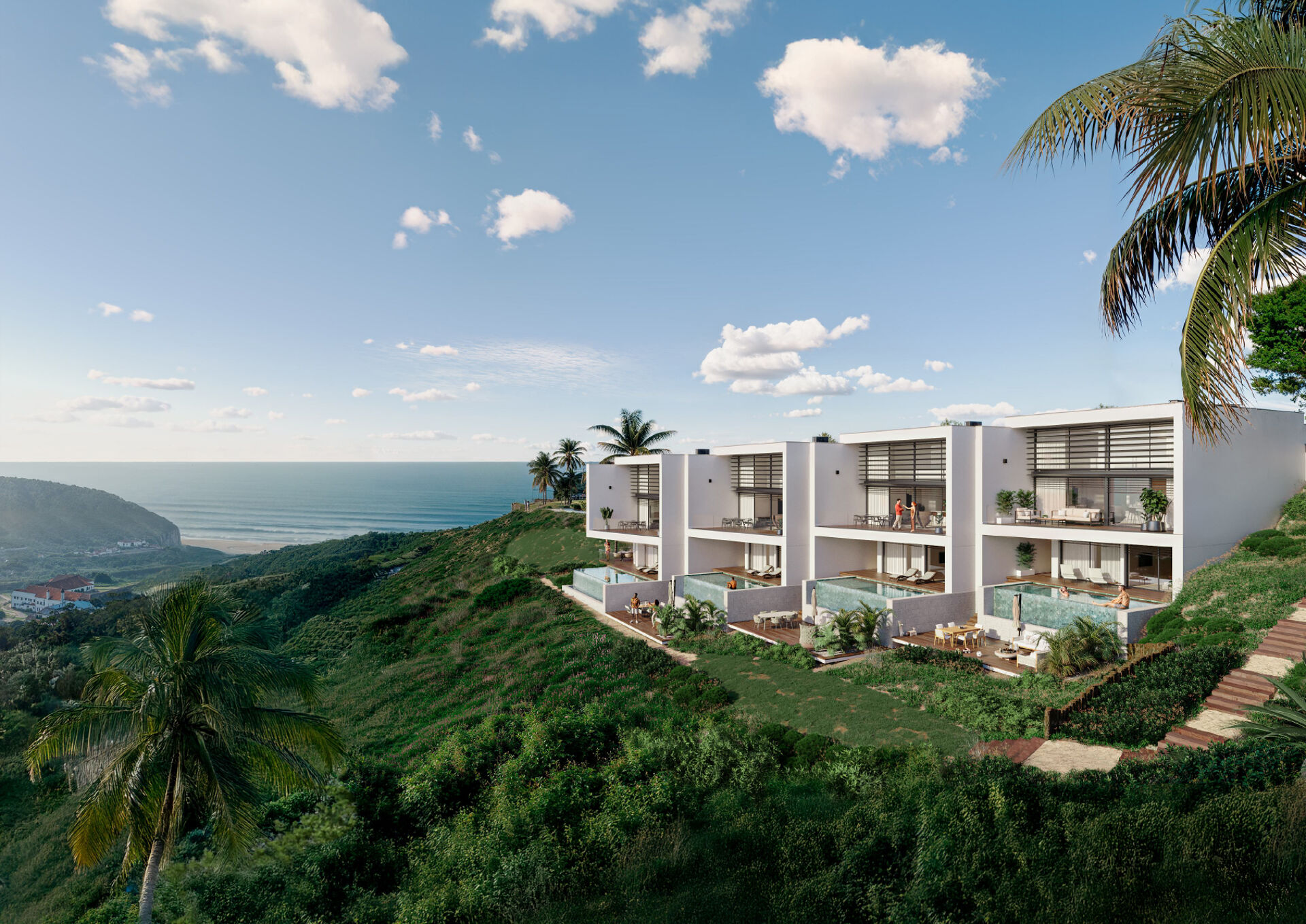 Moradia T3 de Luxo, com vista mar