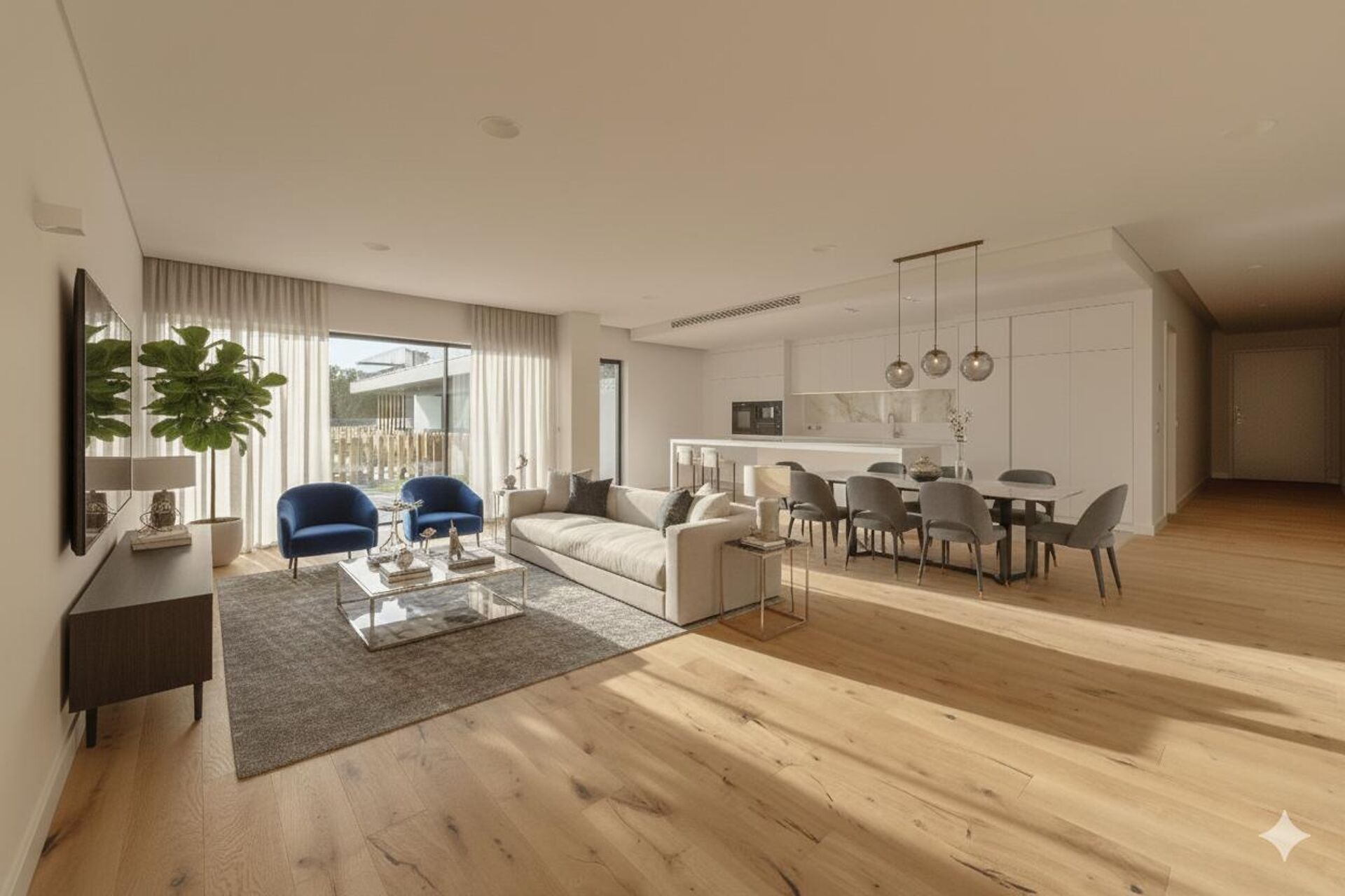 Apartamento T4 em Condomínio Fechado em Carcavelos