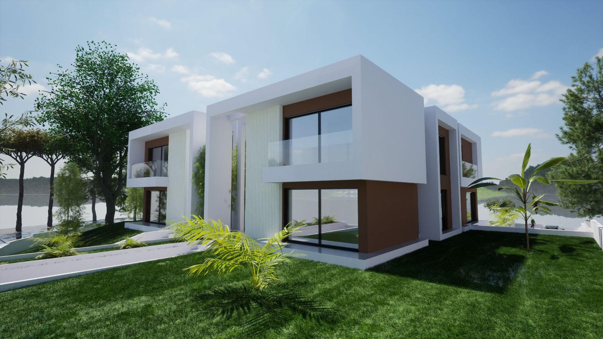 Luxuosa Moradia Contemporânea com Vistas Deslumbrantes sobre o Rio Sado: O Refúgio Perfeito para a Sua Família!
