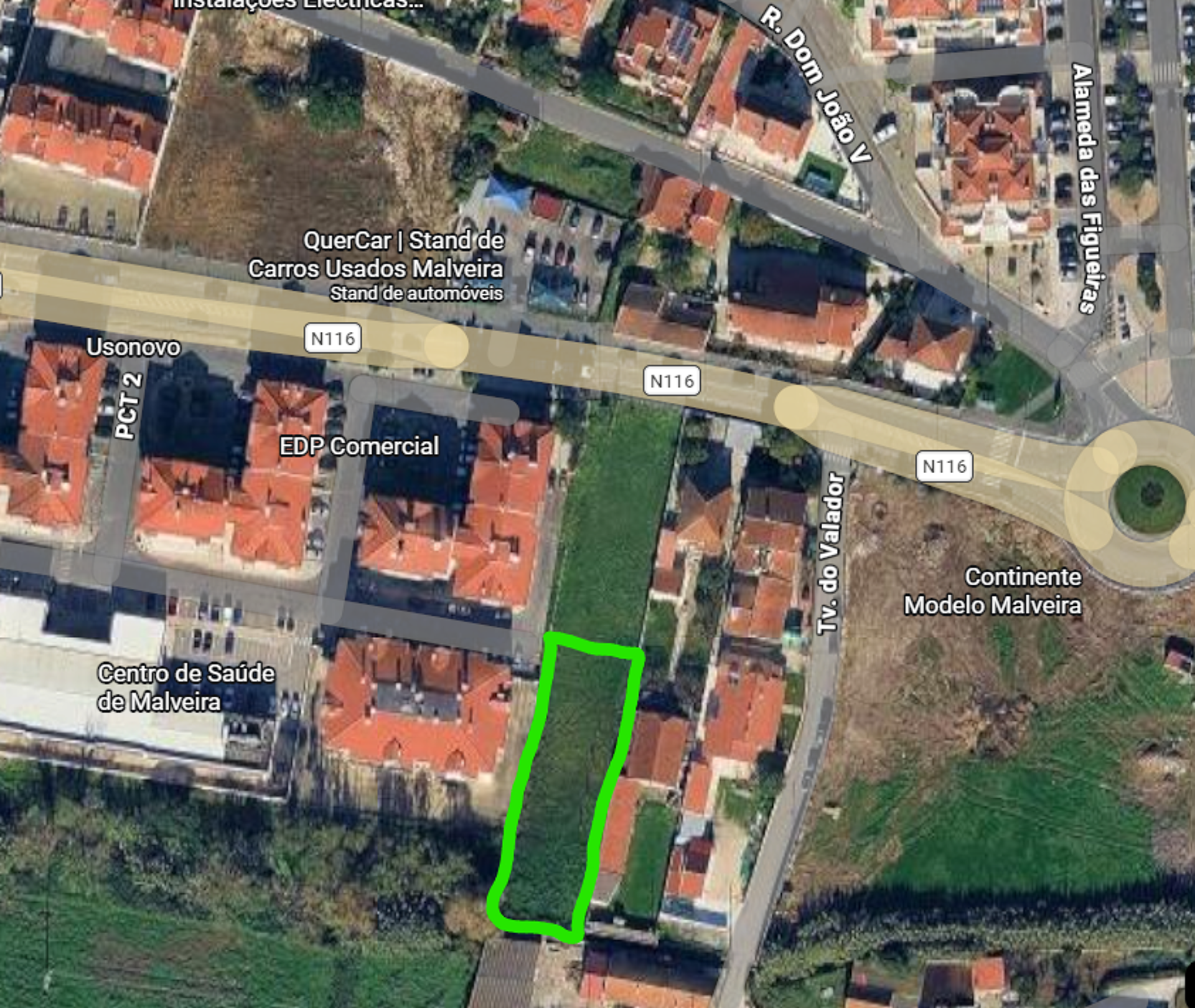 Grundstück in Venda do Valador für den Bau von 16 Wohneinheiten

