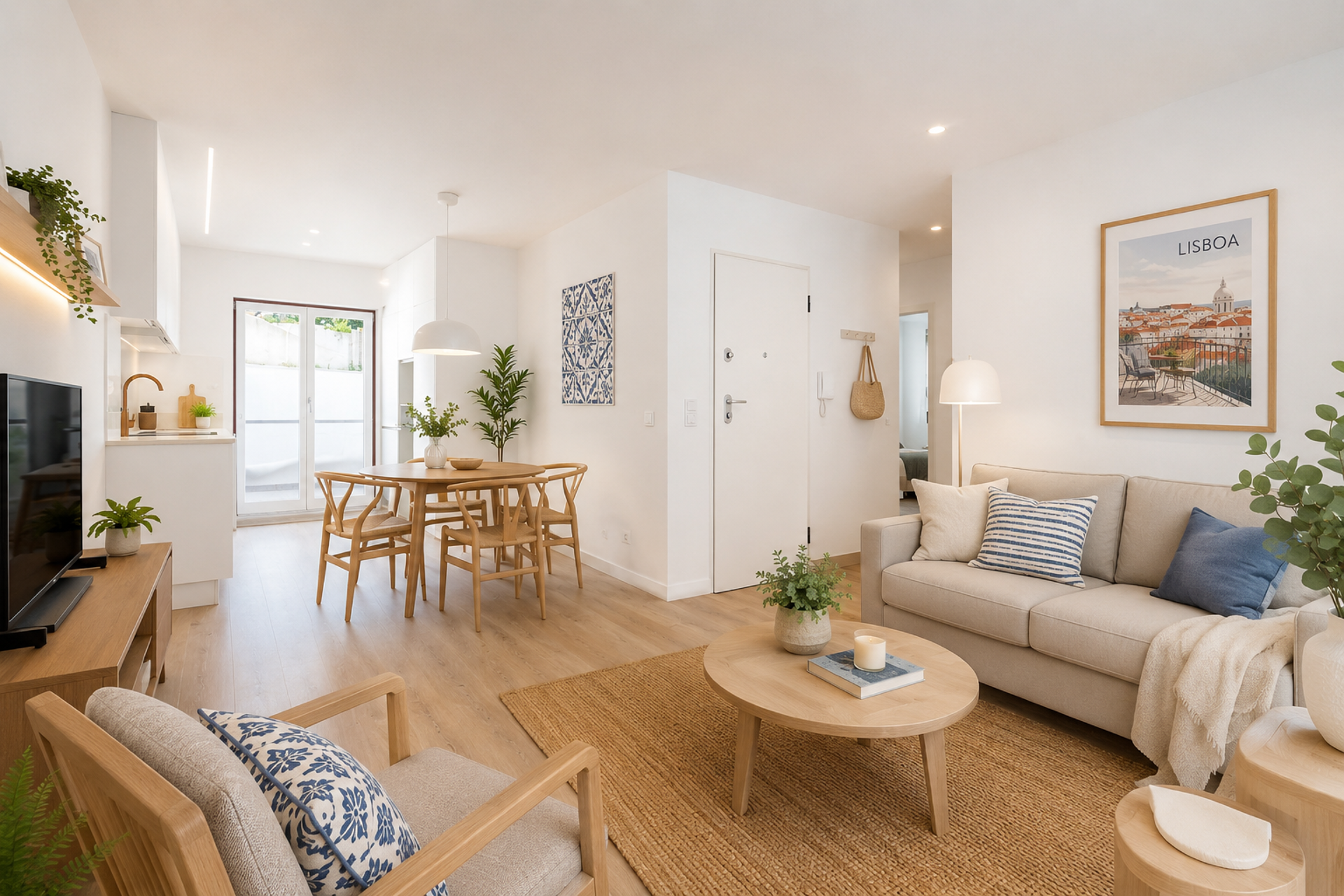 Apartamento T2 em Santo António