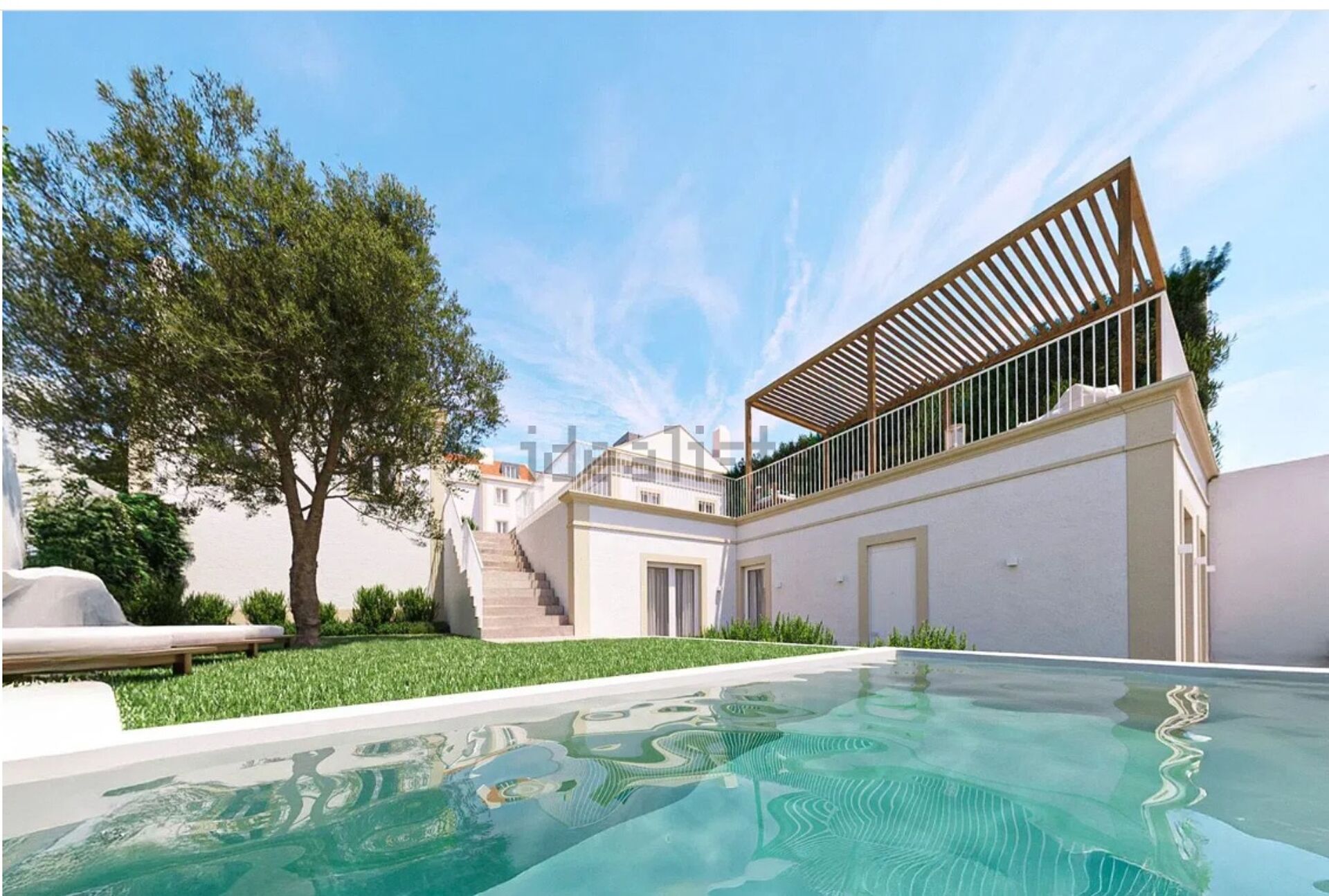  T2 em Condomínio fechado com Piscina Panorâmica sobre Lisboa
