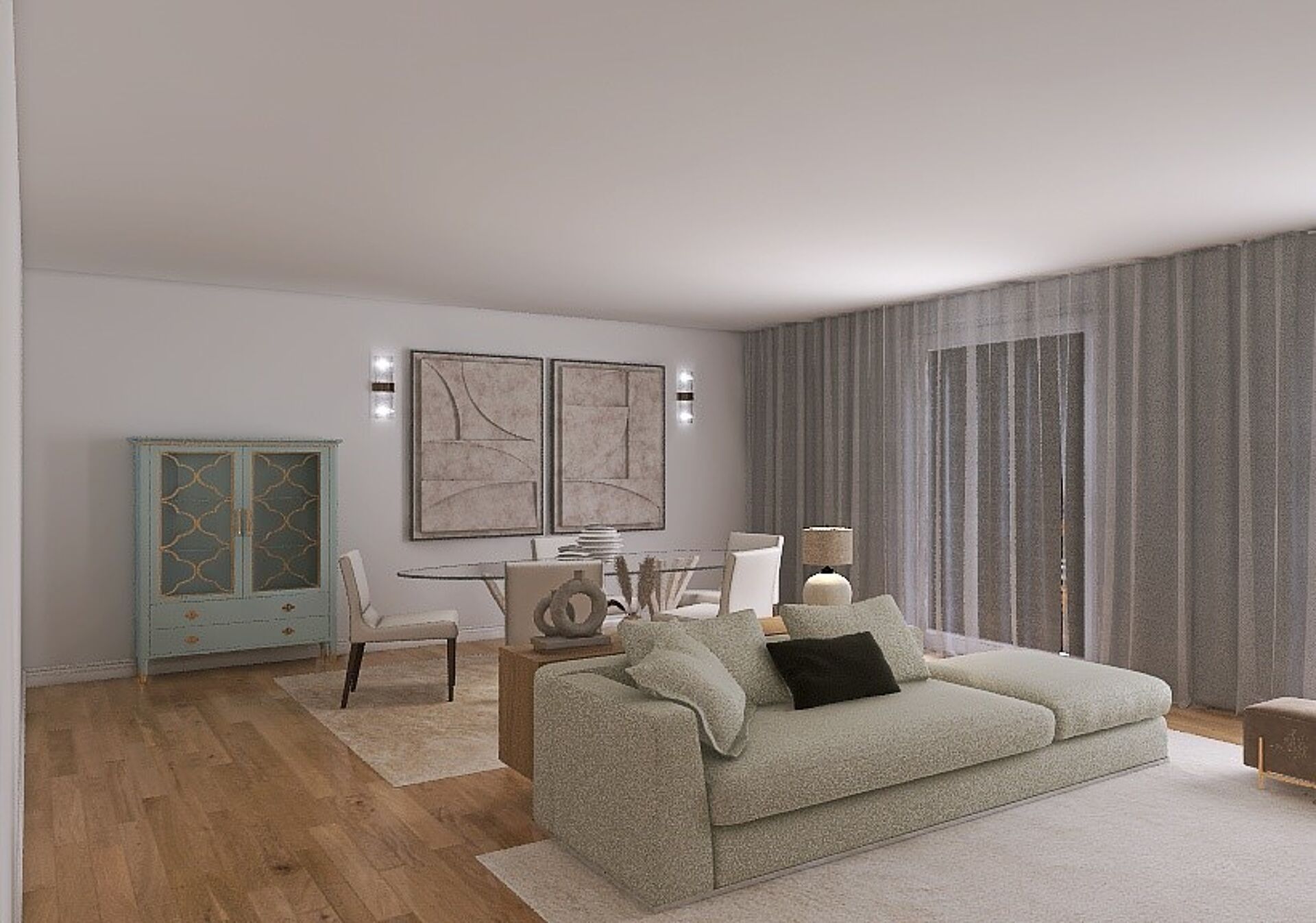 NEUBAU - LUXURIÖSE 2-ZIMMER-WOHNUNG MIT TERRASSE IM PROJEKT ALMIRANTE REIS

